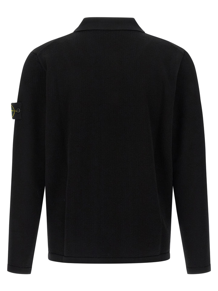 Stone Island 5100024 Polo - Black | 2bed8025f0506398c8f0ea878a70d8886a6d199c
