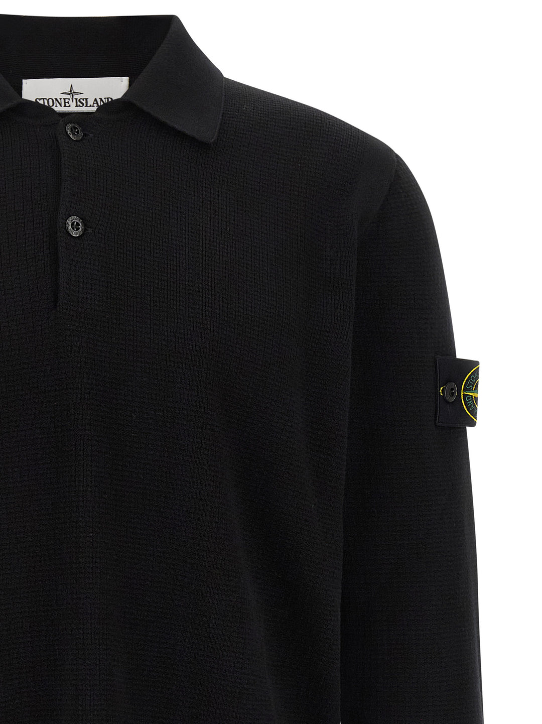 Stone Island 5100024 Polo - Black | 704238fa6bcb23d4a7d175ab0f157e6ecd0b77e3