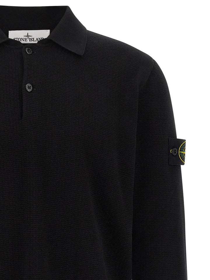 Stone Island 5100024 Polo - Black | 704238fa6bcb23d4a7d175ab0f157e6ecd0b77e3