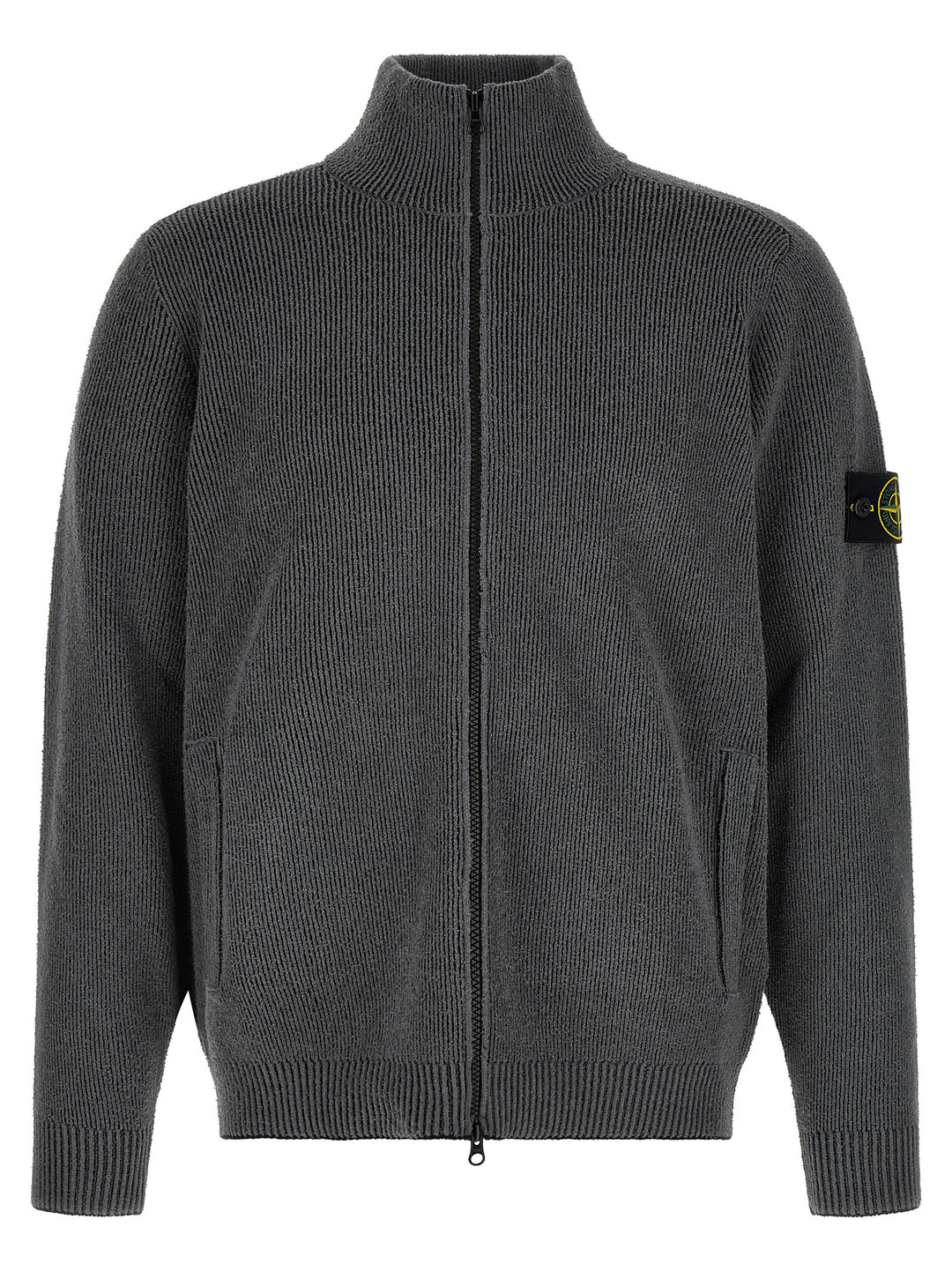 Stone Island 5100034 Sweaters and Cardigans - Gray | a9c4d5e6507f48f91215f666693c8a9830117d5f