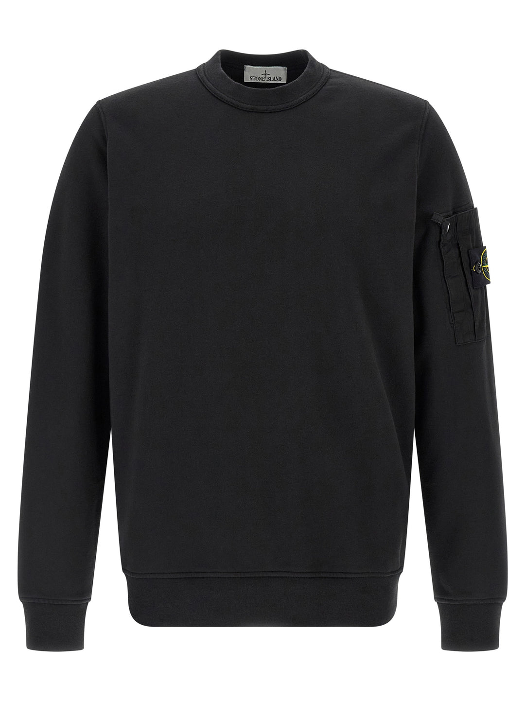 Stone Island 6100019 Sweatshirt - Black | 6a56274b988276f400a5ddc3d17773a8dda075db
