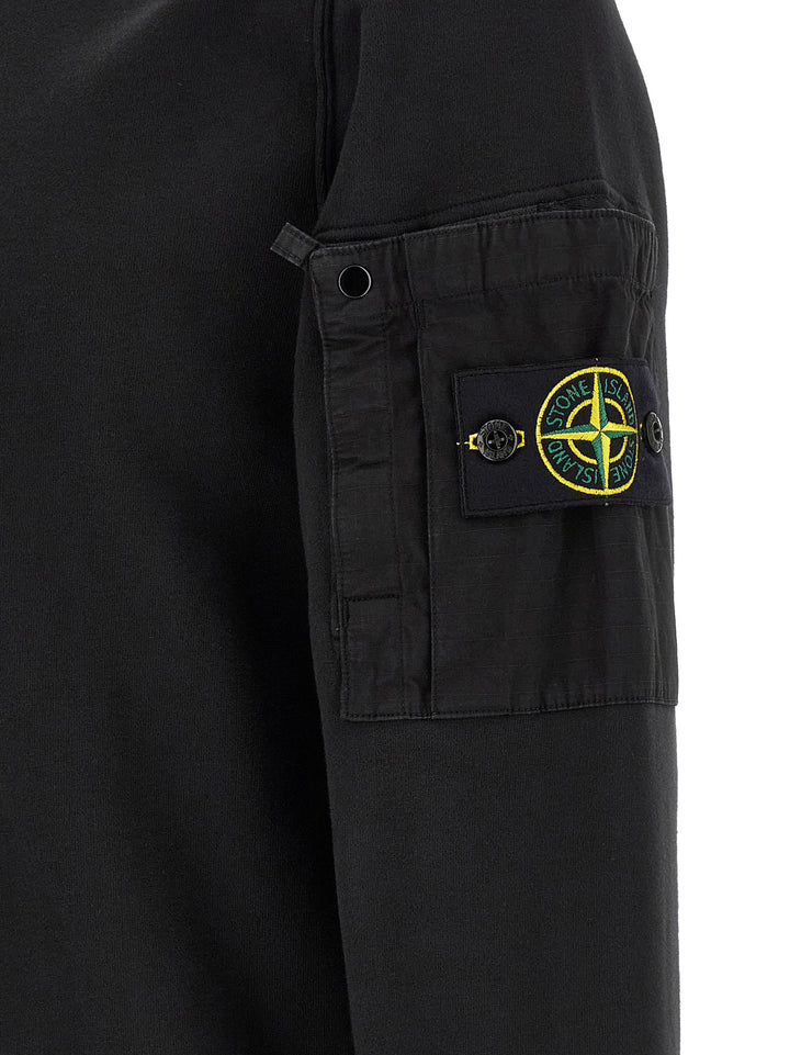Stone Island 6100019 Sweatshirt - Black | 57daedb9321786cbbd4640cc21b834990d59eca0