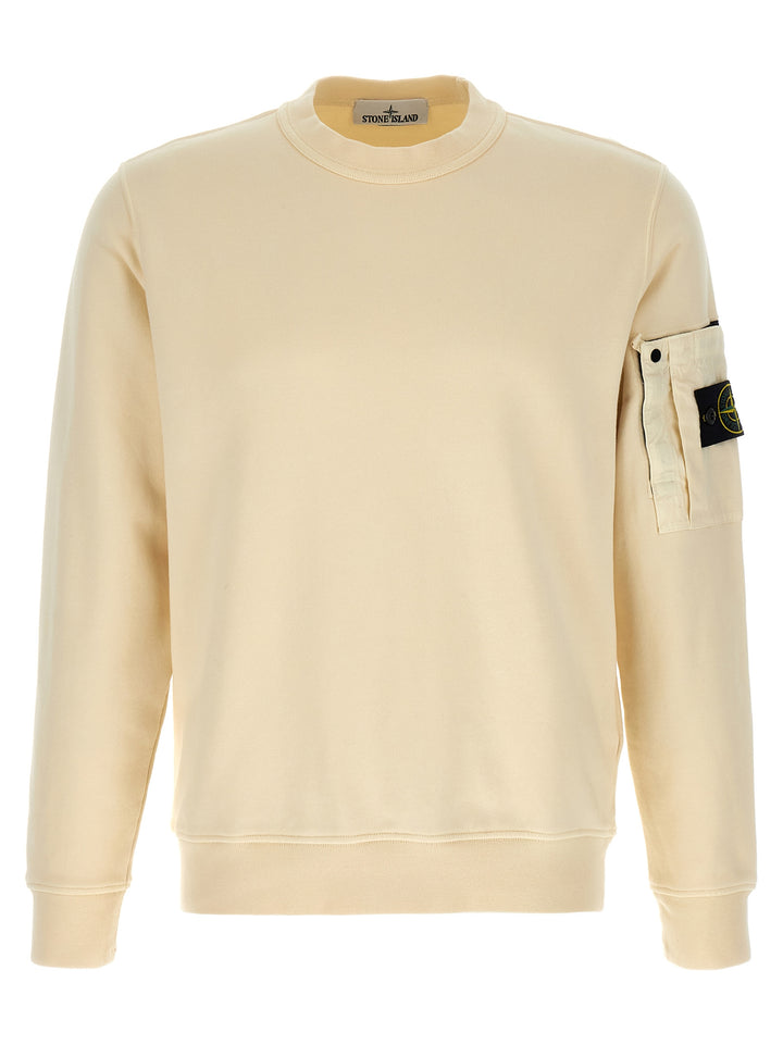 Stone Island 6100019 Sweatshirt - Beige | 91293cfacaeb4b730afe8a938c27df884a028a37