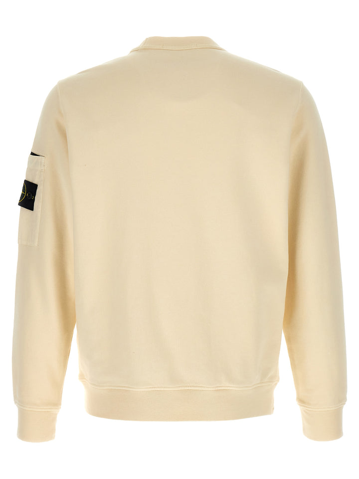 Stone Island 6100019 Sweatshirt - Beige | 09061add926d40784a5120144fa353533273dc10