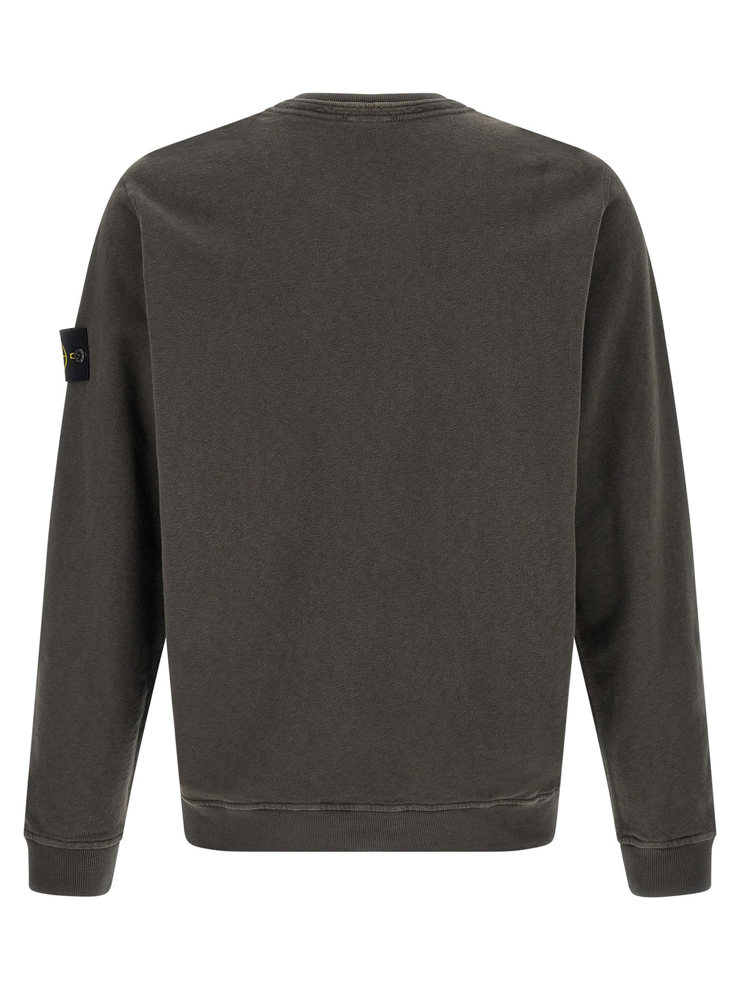Stone Island Brushed Cotton Sweatshirt - Gray | 0371f3b5810d9d468f63d2cc665a2950398461da