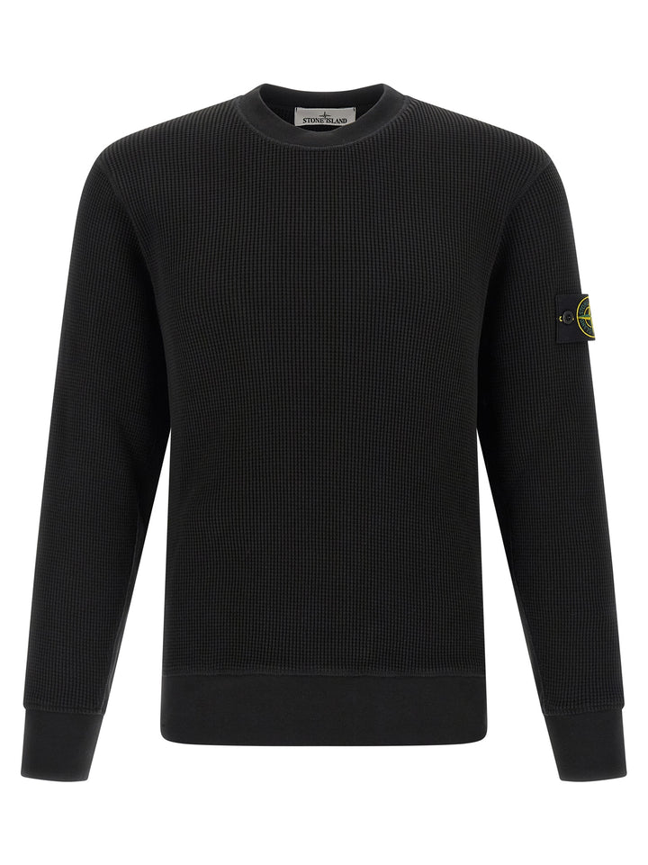 Stone Island 6100056 Sweatshirt - Black | 8cadb5dc511fa7a52fdda7fc2701a0471330f498