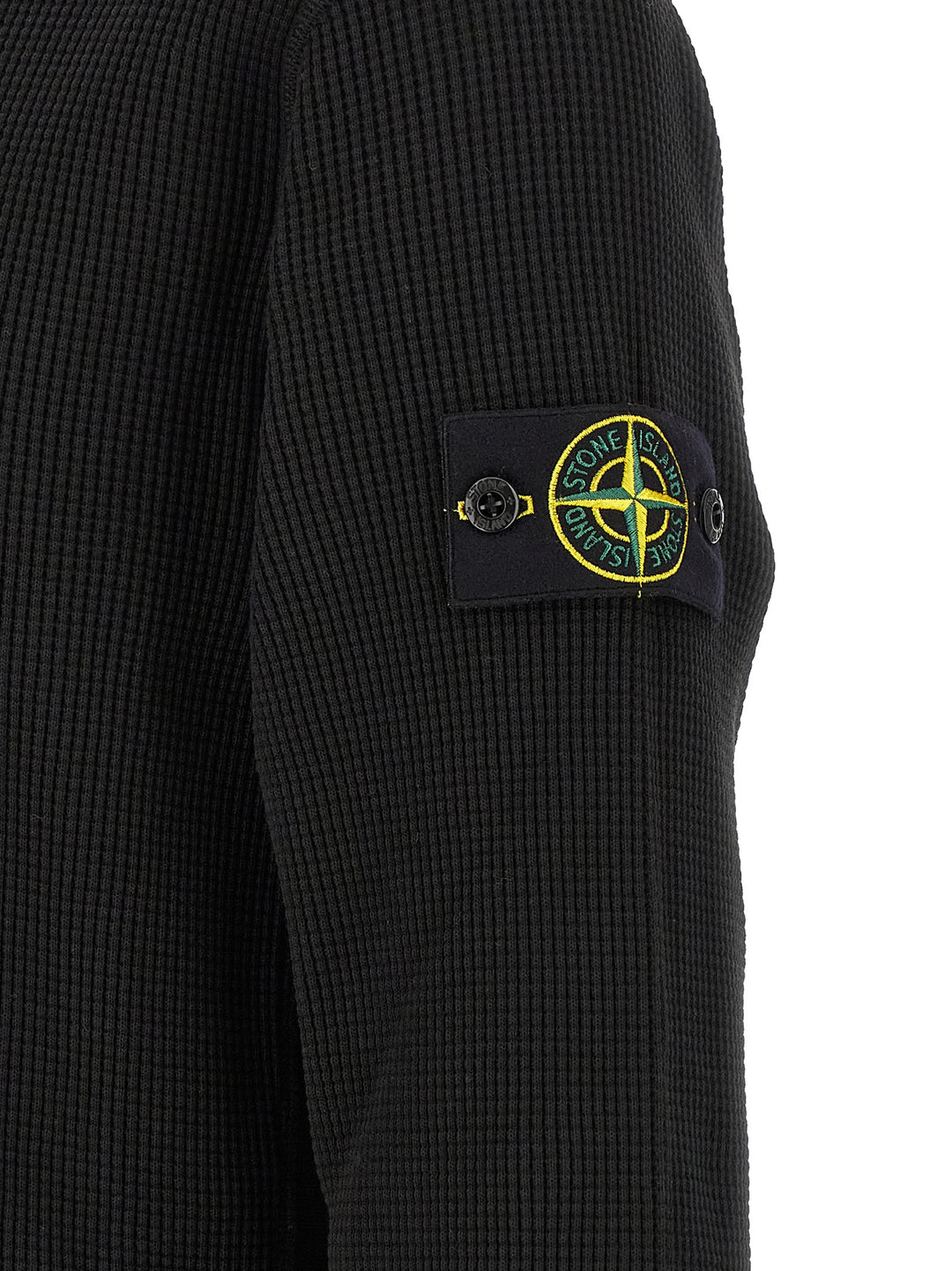 Stone Island 6100056 Sweatshirt - Black | 9adaeed9eaf2bc072de38e5ea230bf74afce4261
