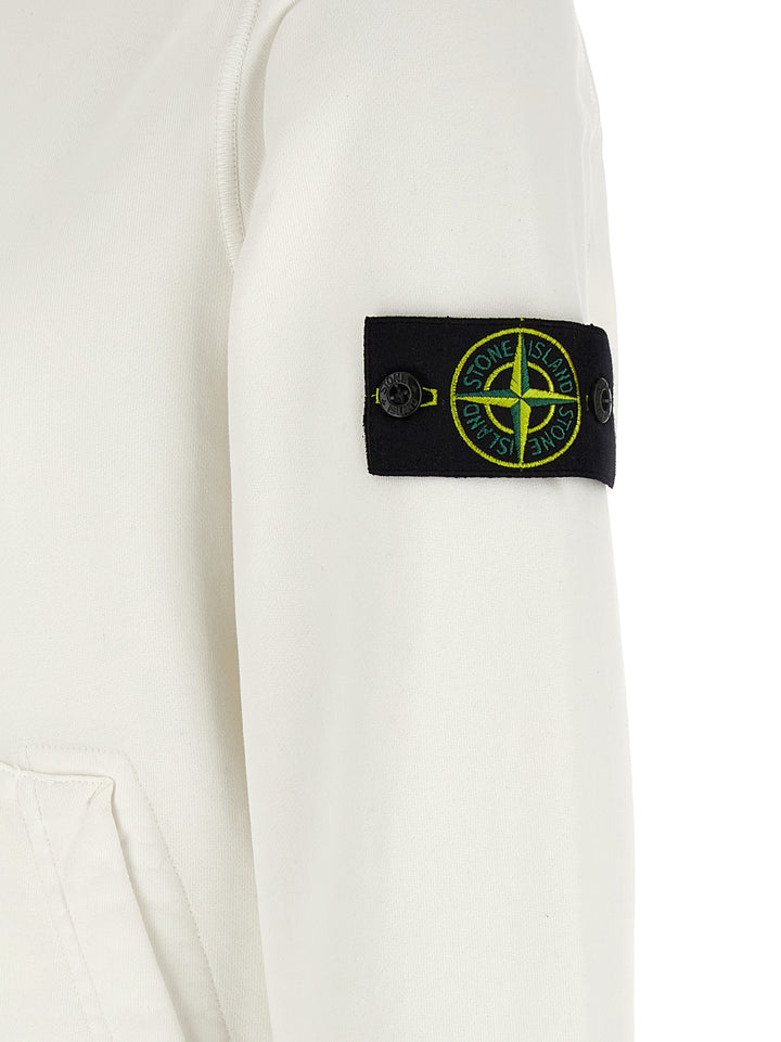 Stone Island 6100062 Sweatshirt - White | f39e6bb53e31400d4a550dce7752e5942a05277a