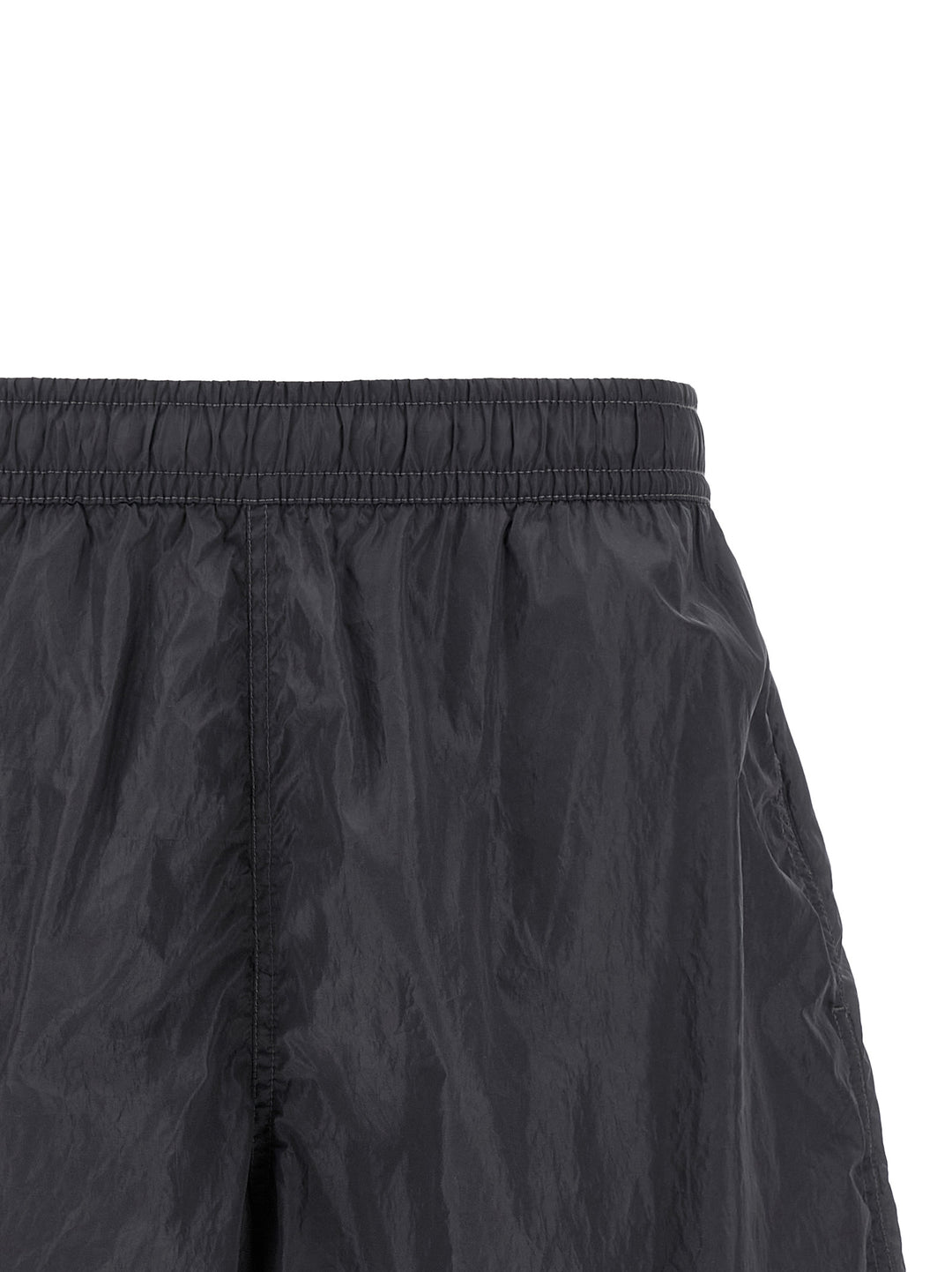 Stone Island Logo Print Swim Shorts Beachwear - Gray | e78771f024f39efd454a0c37097164ffe5b3097a