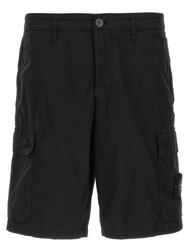 Stone Island L100020 Bermuda and Short - Black | a92bebdd68d6e6a351f546ebec6af0cd598ca2ca