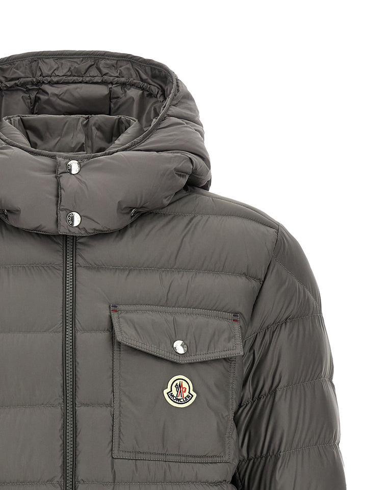 Moncler Verith Puffer Jackets - Gray | 52ede250ff42aa13515123309e0c2310d0c8a04e