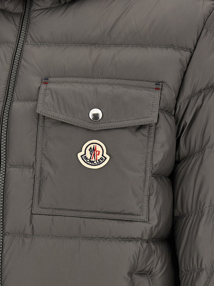 Moncler Verith Puffer Jackets - Gray | f643f8e902ff33f141028d6cbf659c3109f6225c