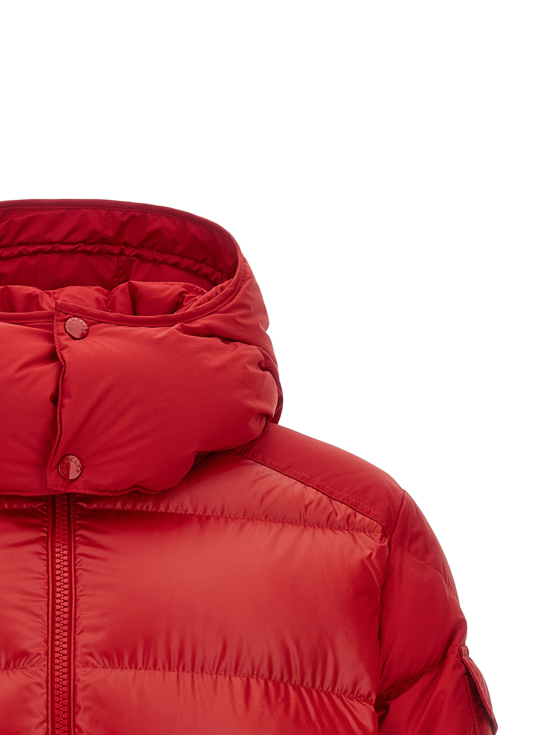 Moncler Moncler Maya Puffer Jackets - Red | 66259356b0588aa56767009b4667eec03348c9ca