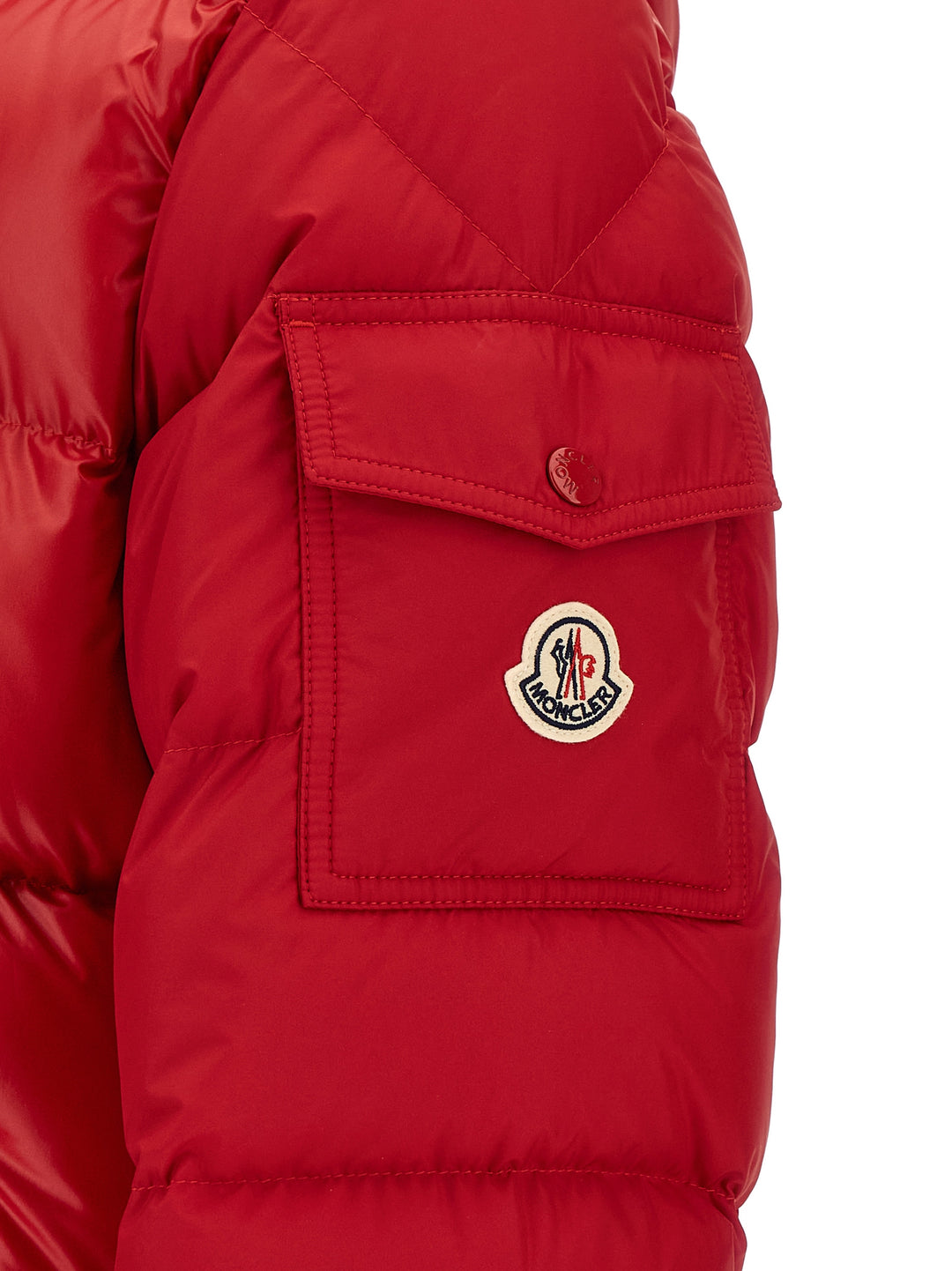 Moncler Moncler Maya Puffer Jackets - Red | 44dc8bfbd9719c232e72628088c2443b328aa85d