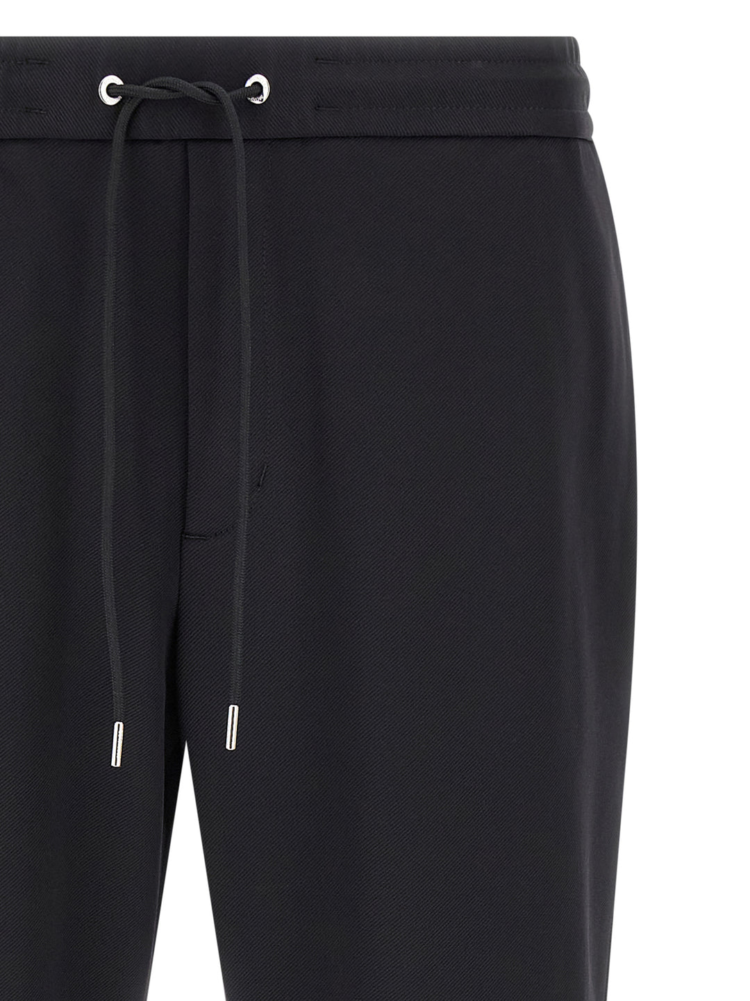 Moncler Logo Patch Joggers Pants - Black | bce919bbe8a2b741394d876d21f8e9b051b0a418