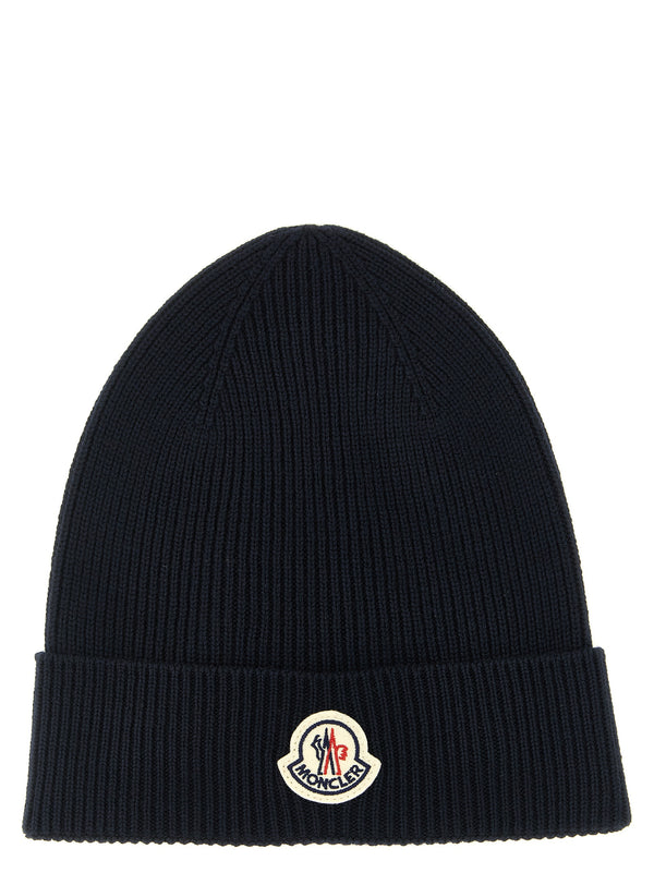 Wool Beanie Hats Blue