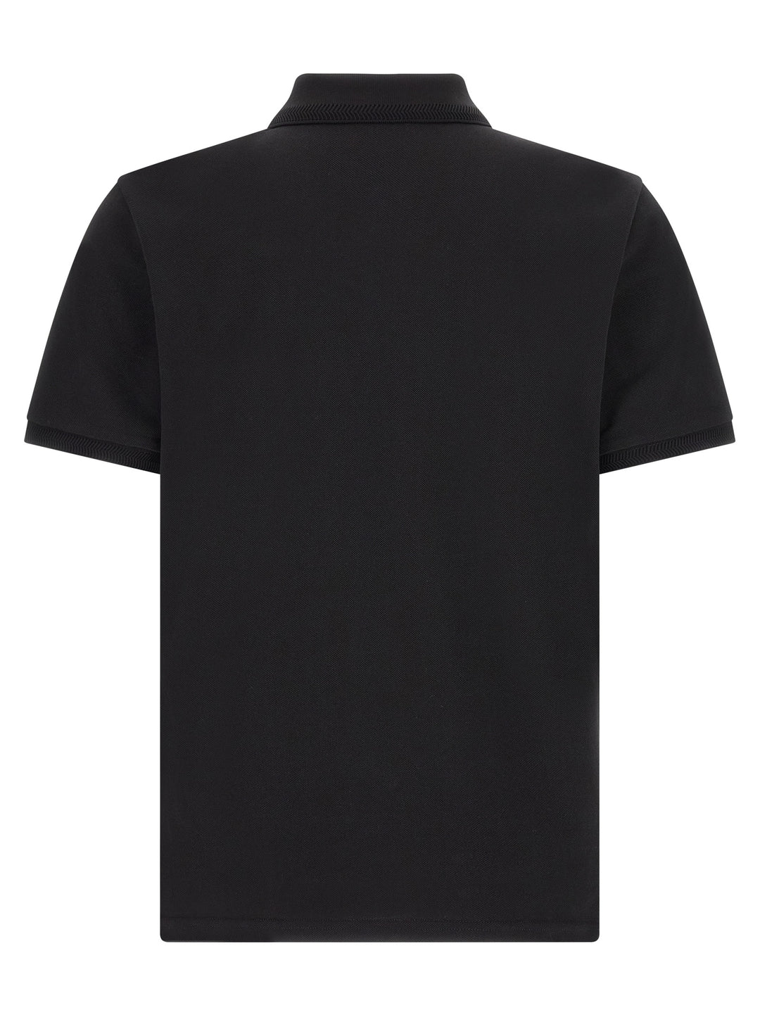 Moncler Logo Patch  Shirt Polo - Black | eb4f679e7b6dab1ba58672de1fe8a6ef2a6fb677