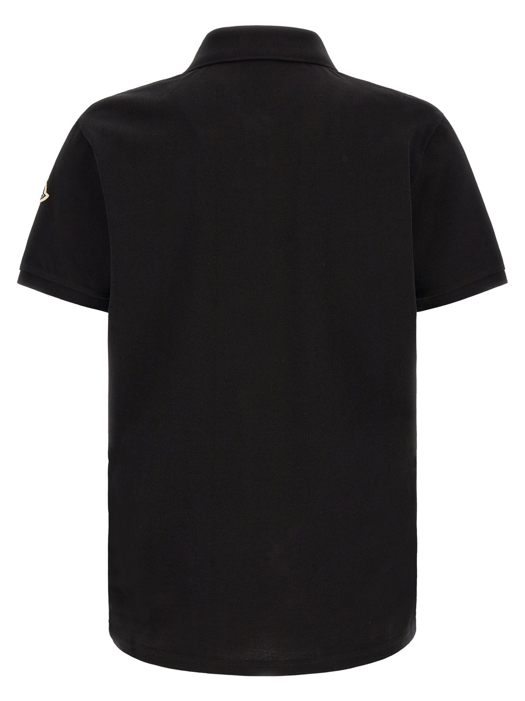 Moncler Tricolor Detail  Shirt Polo - Black | bfc63c86fc43c7d71ecee663a389ad1788d8be7d