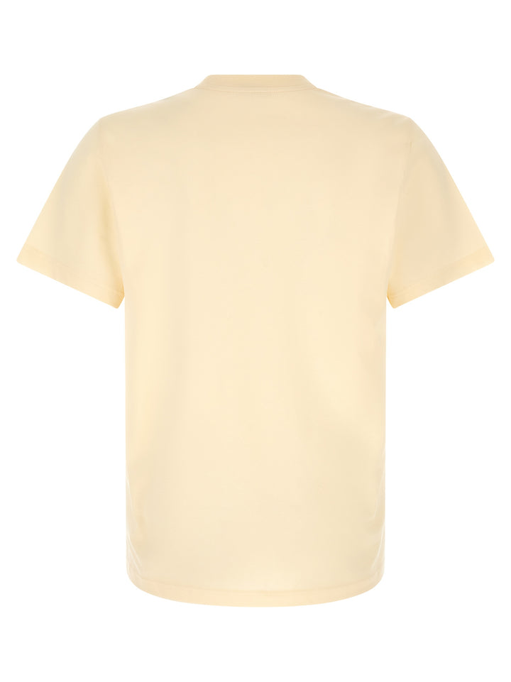 Moncler Logo Patch T-shirt - White | e286cfa557846e9736287406f54c8e8e36885837