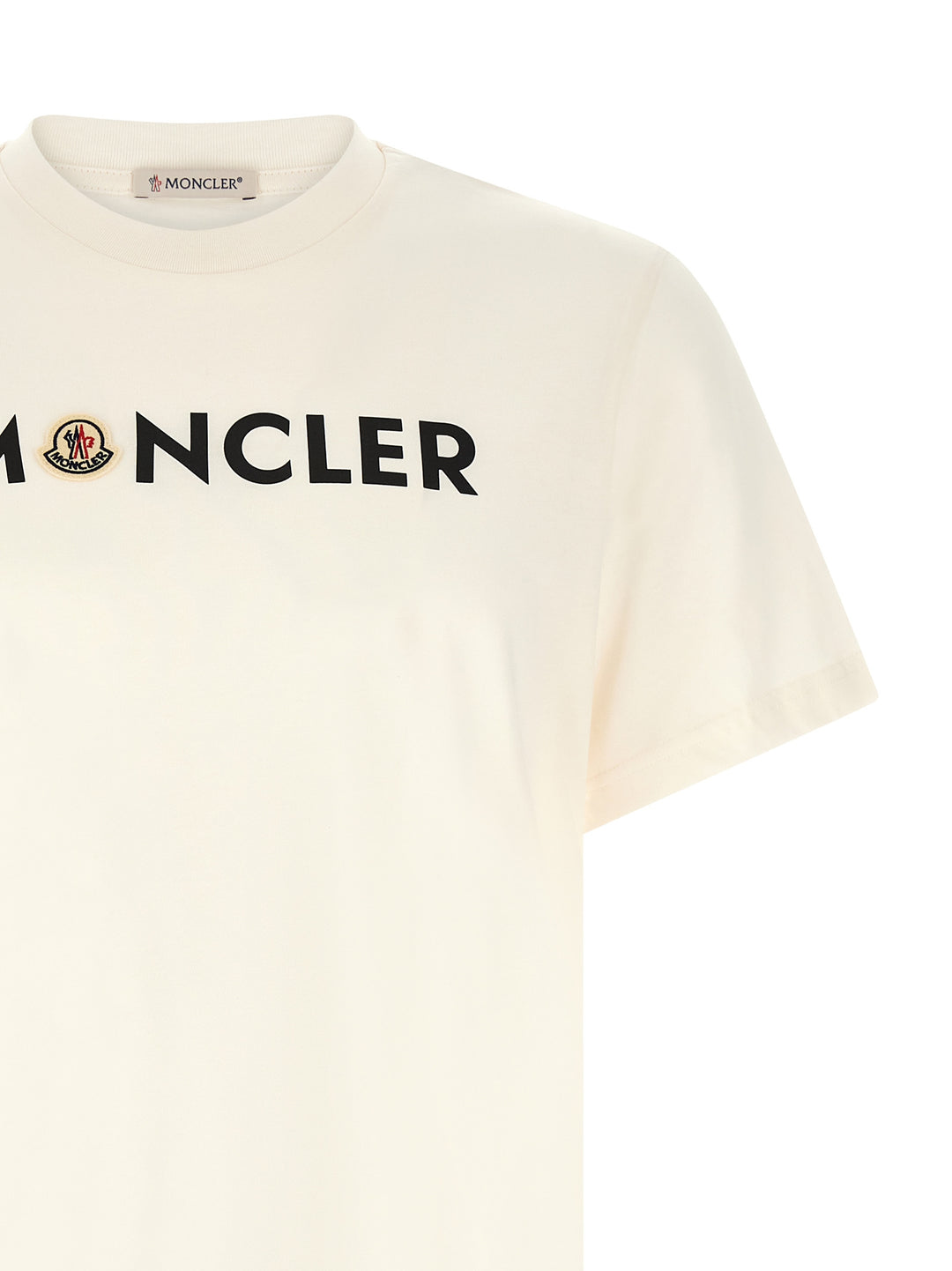 Moncler Logo Print T-shirt - White | b09e43c98db985c856ba7572f904902996f9e00a