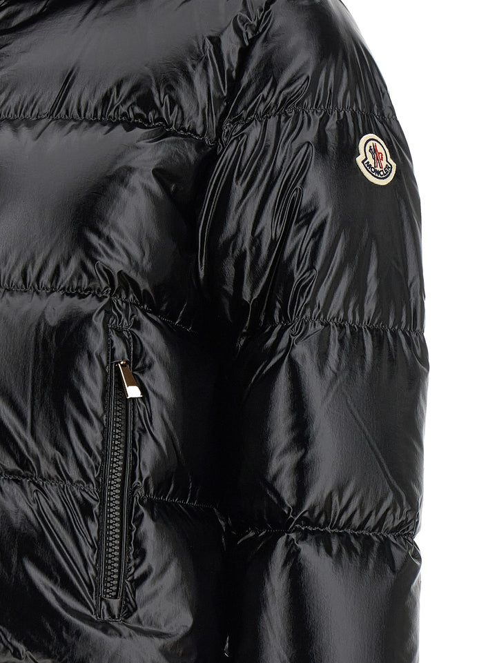 Moncler Nievole Puffer Jackets - Black | 95f47bffb352a91185098fdaf60bc355bb1174db