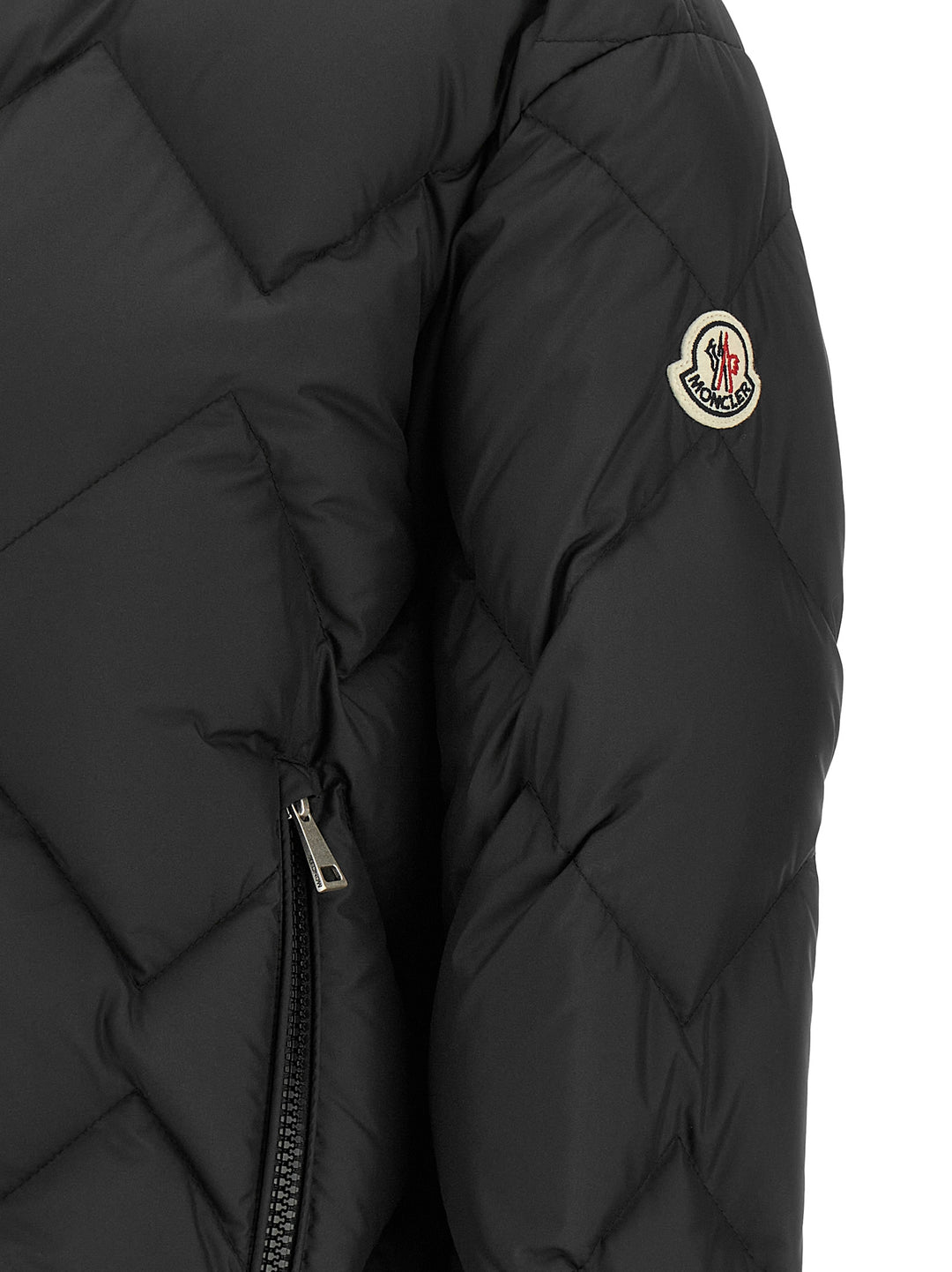 Moncler Arvouinne Puffer Jackets - Black | 2338f8baf3d7b8c3d27200817eb72d07d051441b