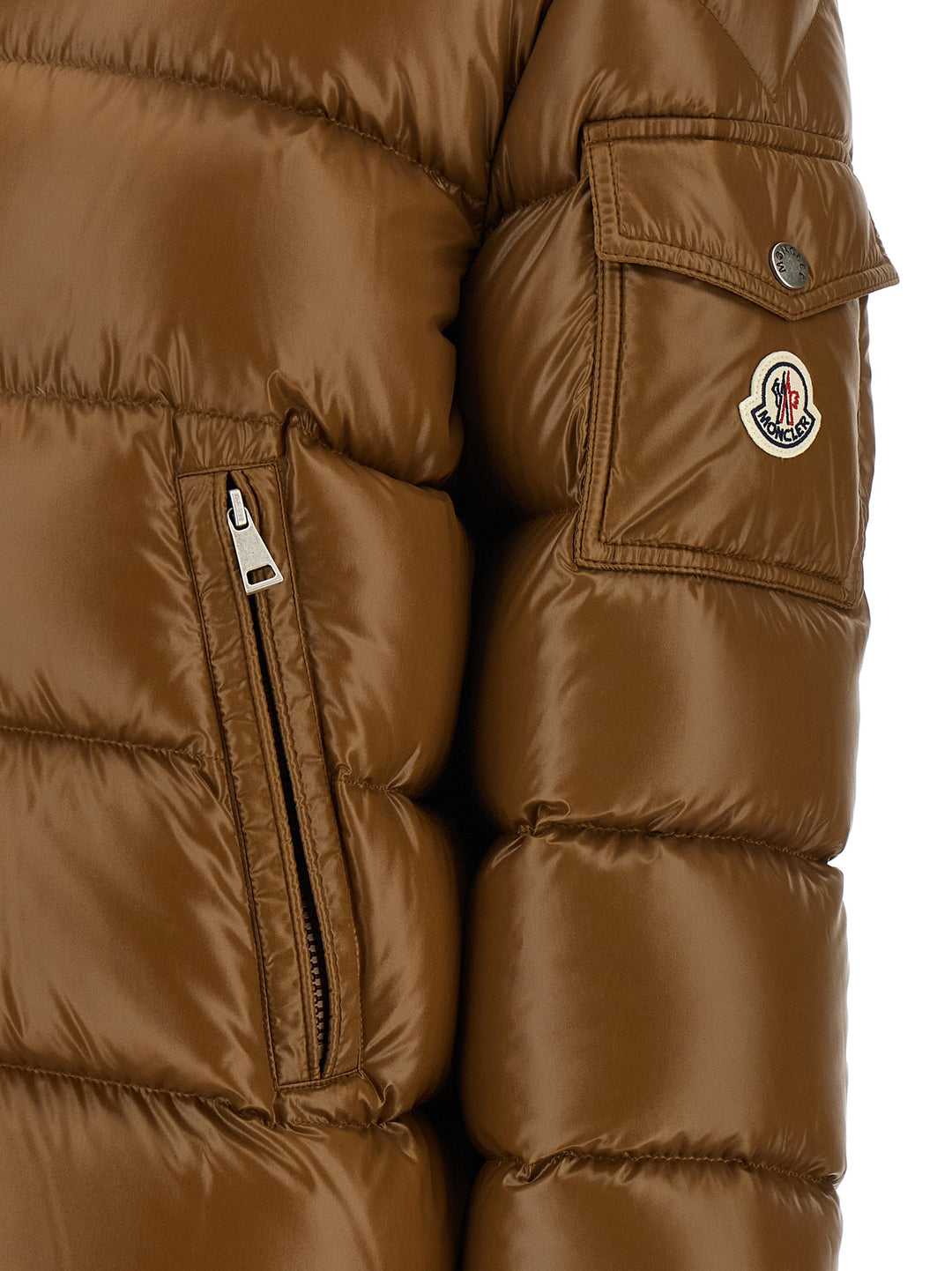 Moncler Hypolais Puffer Jackets - Brown | c60f221d4eecd47537477a743a2c3bbd4ad9226d