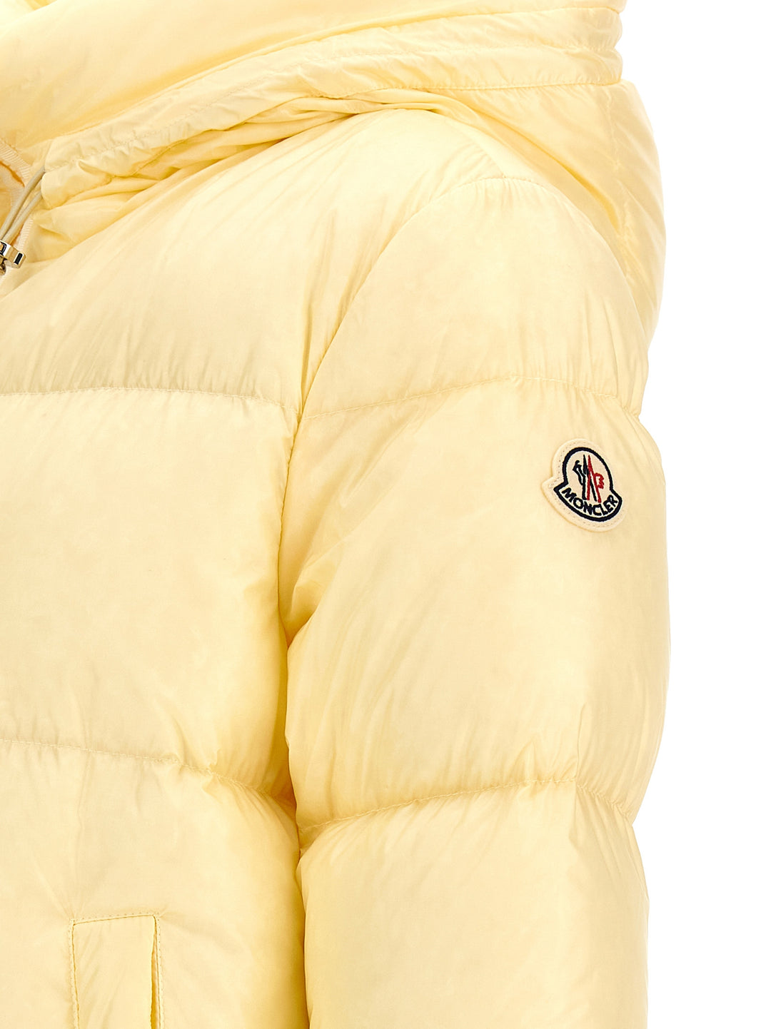 Moncler Serittes Puffer Jackets - Yellow | b5fab046b960ed12ed98f9e84e747f7ddfb9c7f9