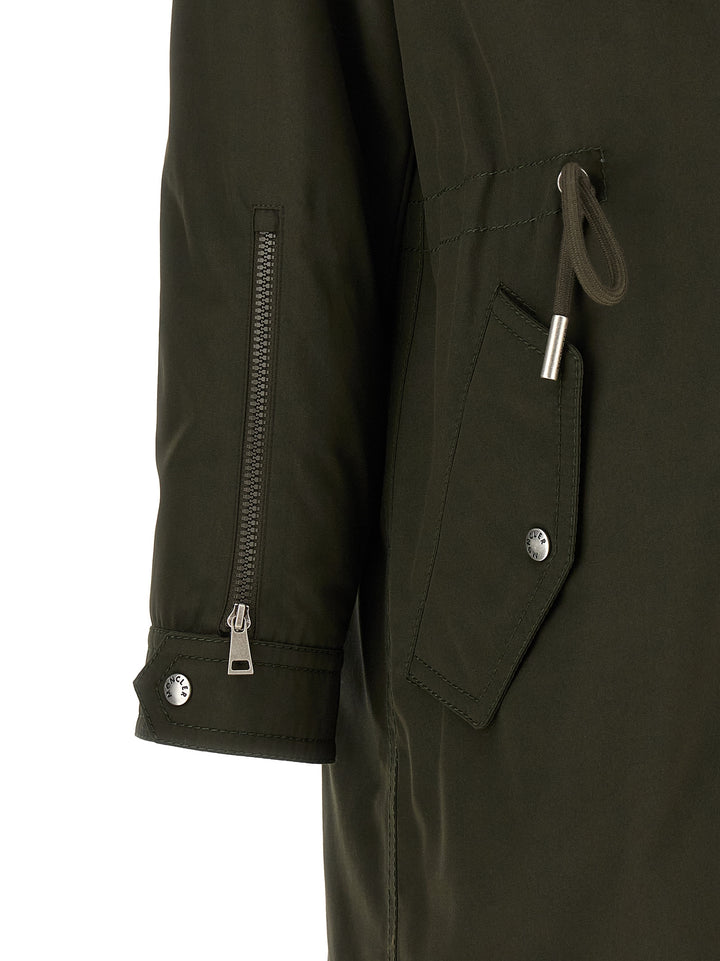 Moncler Halicte Puffer Jackets - Green | 05691cef012a26f506cc966fe7c207b68c2a327d