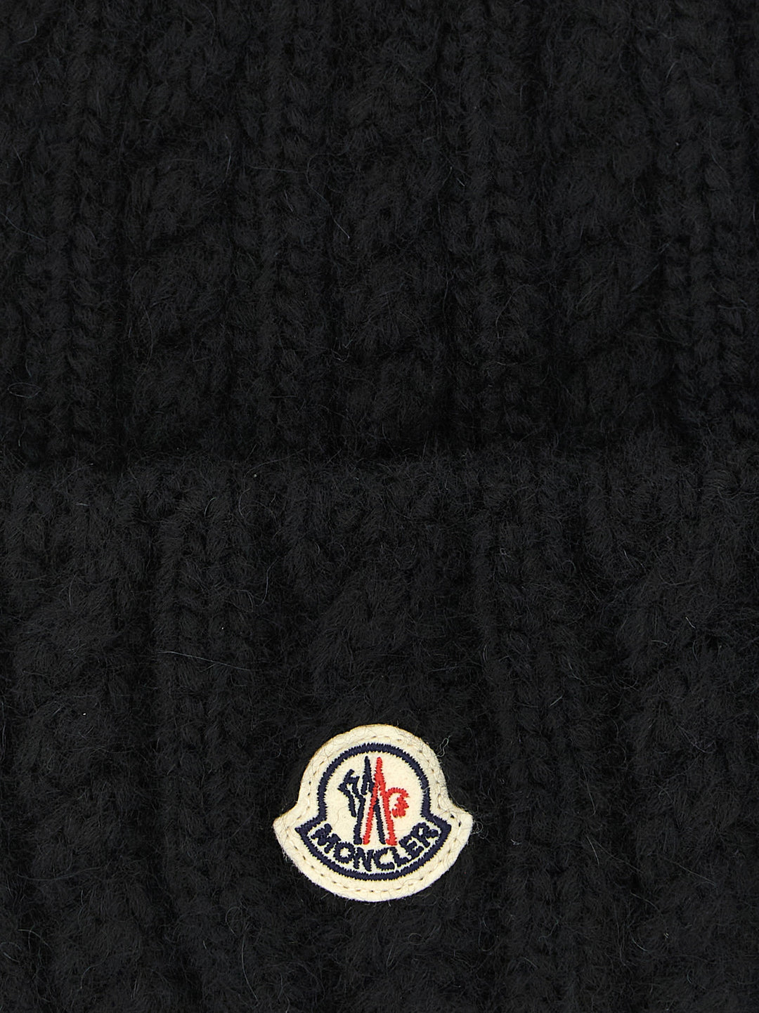 Moncler Braided Beanie Hats - Black | 3b8d87214fbafa0cec09f6d668a031ad267c6fa1