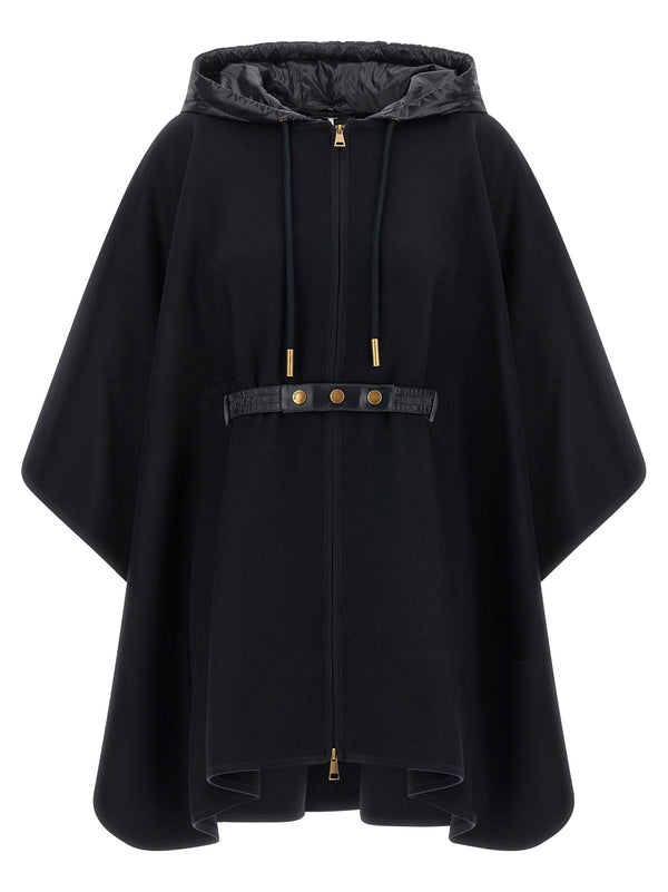 Two-Material Cape Capes Blue