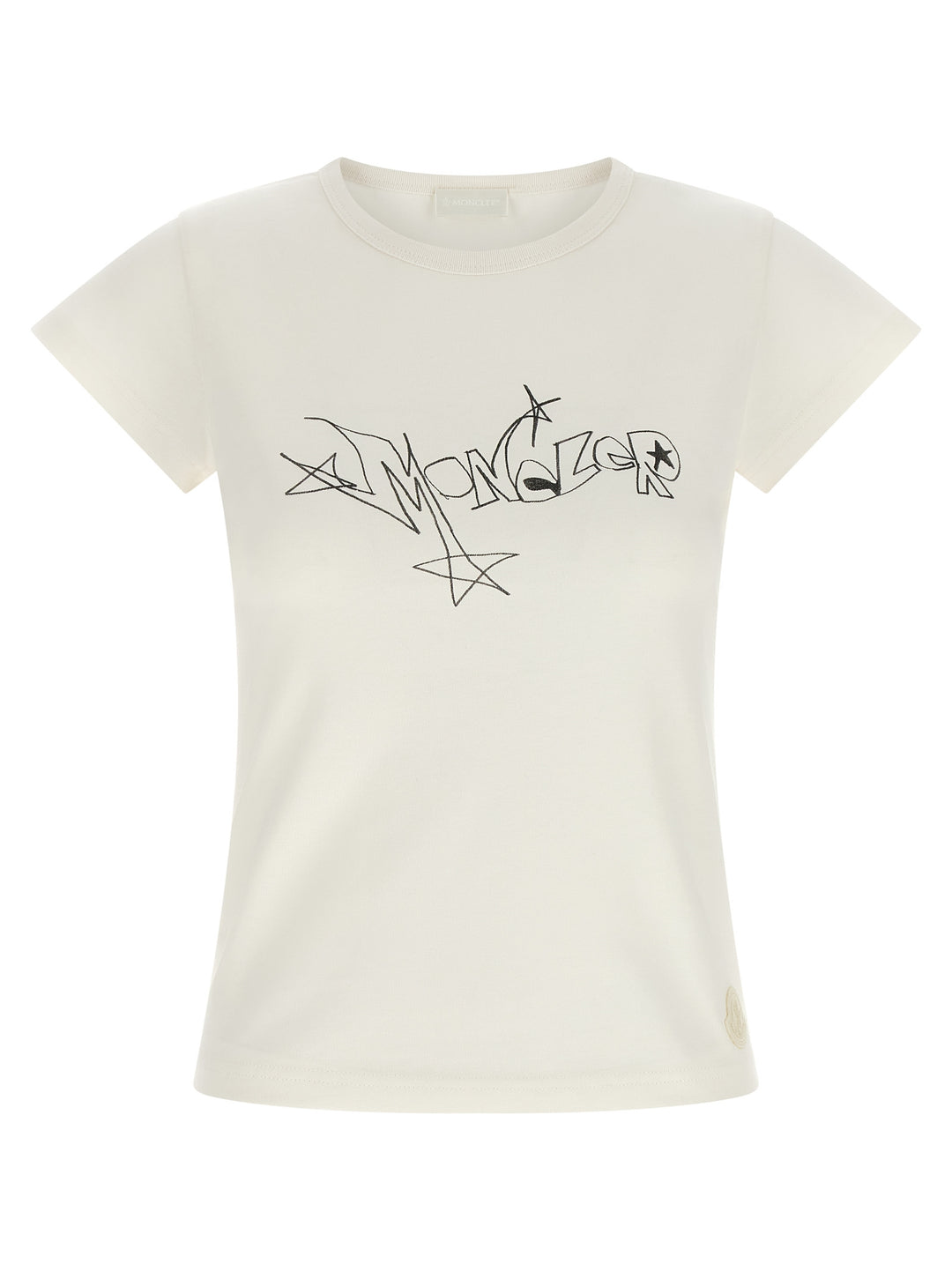 Moncler Graphic Print T-shirt - White | 1029316c5826cbc5272b50feac07b0385d0a9d34