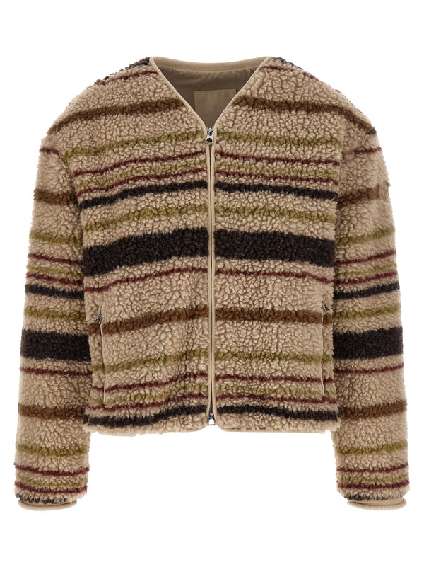 Teddy Effect Cardigan Sweaters And Cardigans Brown