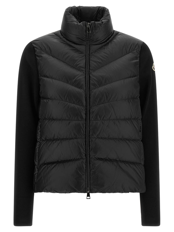 Padded Cardigan Sweaters And Cardigans Black