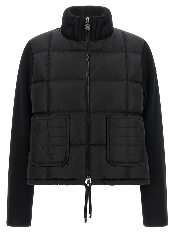 Padded Cardigan Sweaters And Cardigans Black