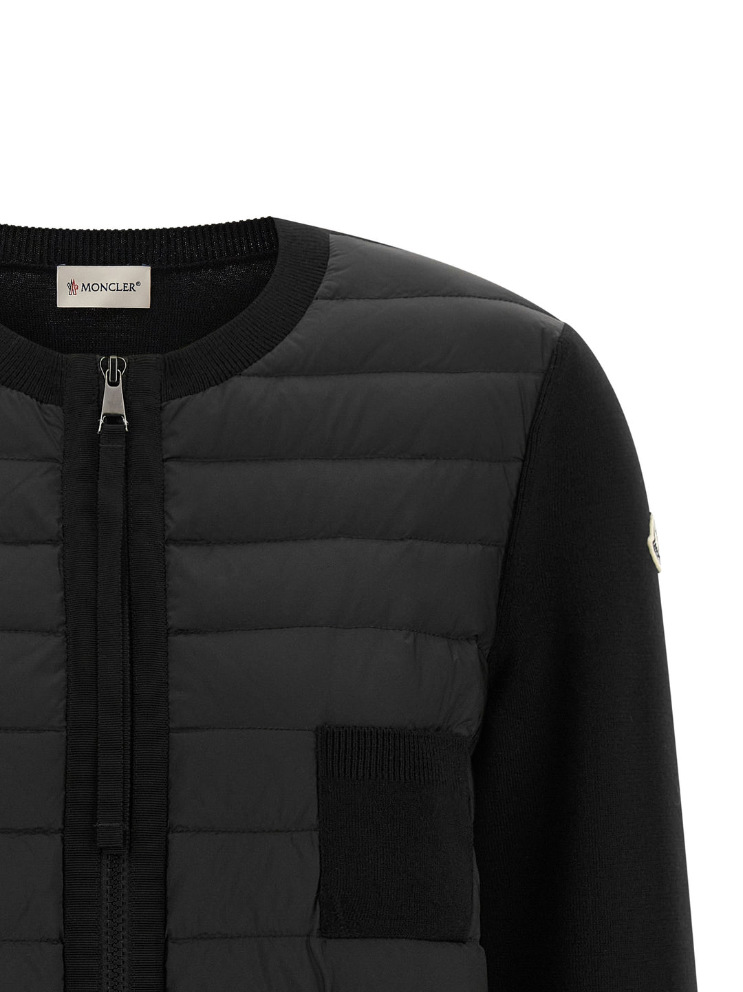 Moncler Padded Cardigan Sweaters and Cardigans - Black | e8a5460c2d3ce4ea65ab7b76442c47a80759dbcf