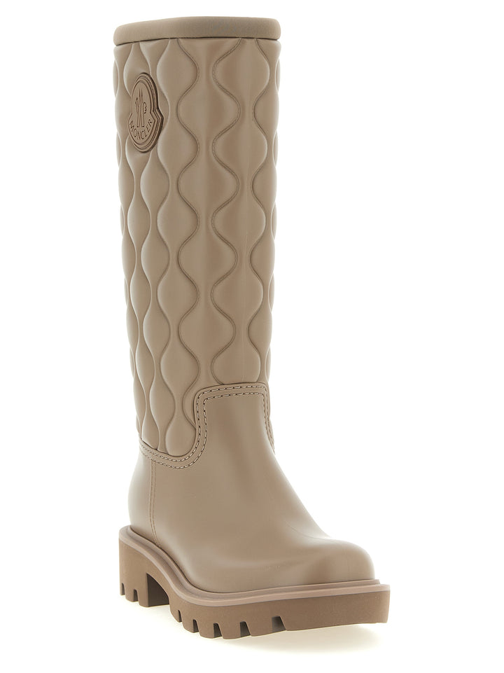 Moncler Kickstream High Boots and Ankle Boots - Beige | ea1f75872227bc7dfee4293cedc53b0561940b4b