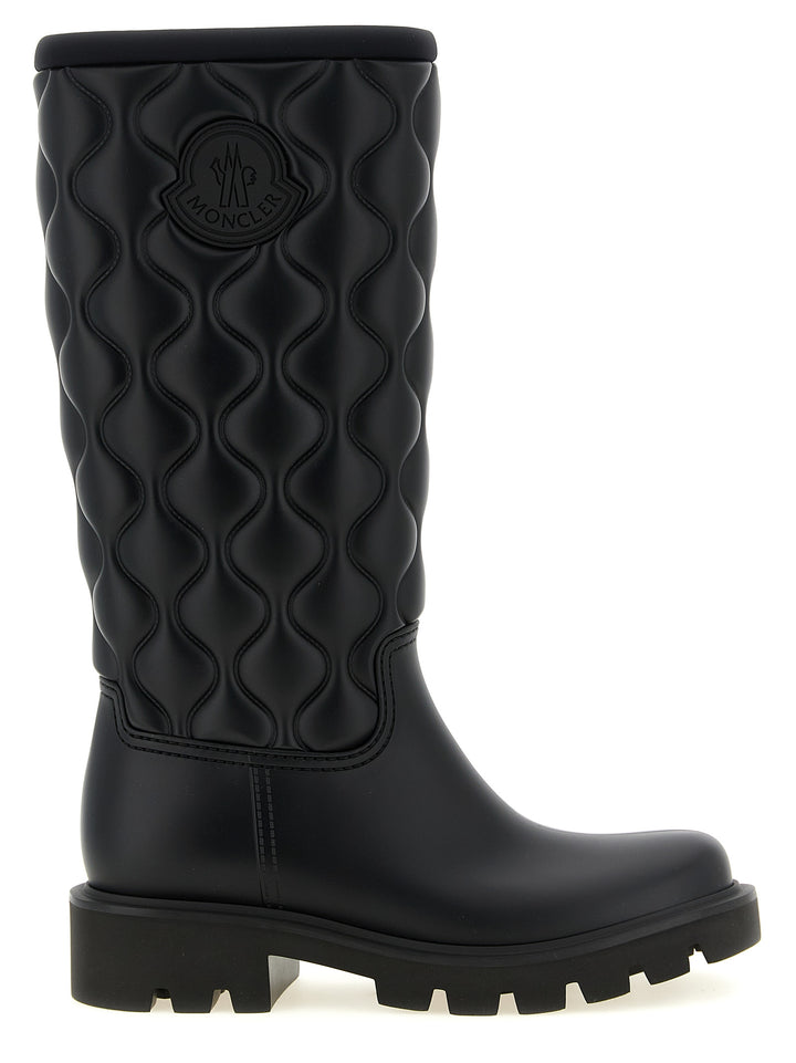 Moncler Kickstream High Boots and Ankle Boots - Black | a50501120c05f536744f0f3b79ed5ddf7d5526e6