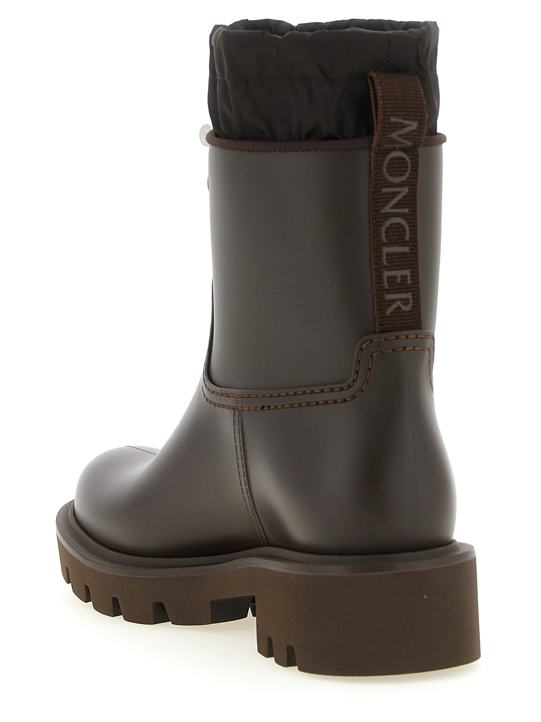 Moncler Kickstream High Boots and Ankle Boots - Brown | d3fa759386d657896945a9db4c8ce19c884010e4