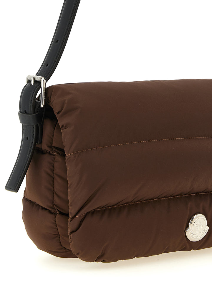 Moncler Caradoc Shoulder Bags - Brown | 9965af927ea37a8d96385bde8bb2f11098fa7350