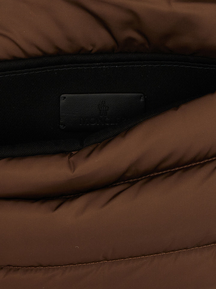 Moncler Caradoc Shoulder Bags - Brown | ef6fd0e98b9a274d92c9ac5477b2dae8300175ab
