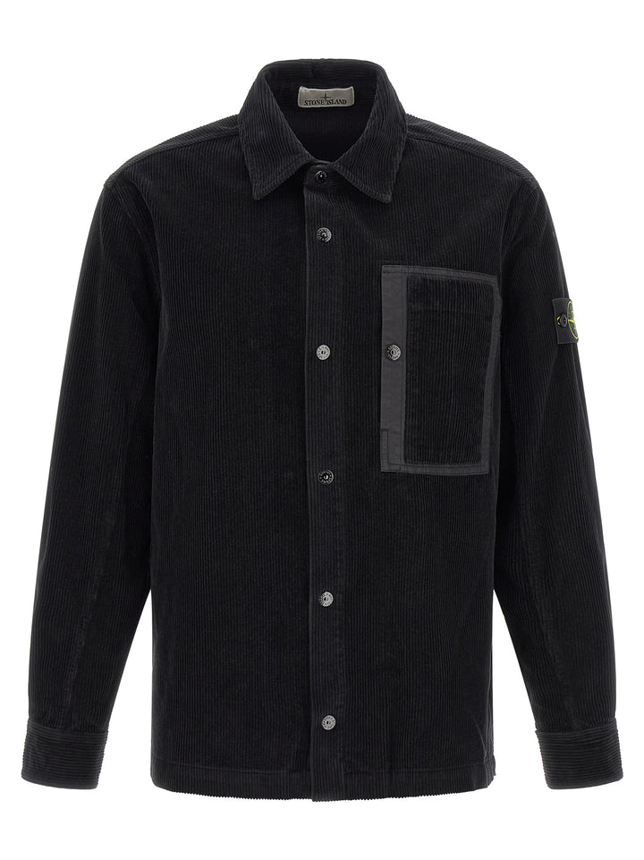 Stone Island 1200016 Shirt and Blouse - Black | 0c83d594f1e6f8923023a9e75259a6d7b296b4de
