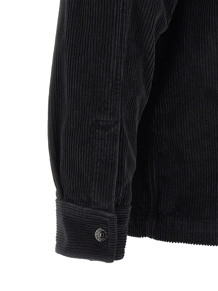 Stone Island 1200016 Shirt and Blouse - Black | 5e0a4f3d82aaefb707083c828b049e3d79b3cd39