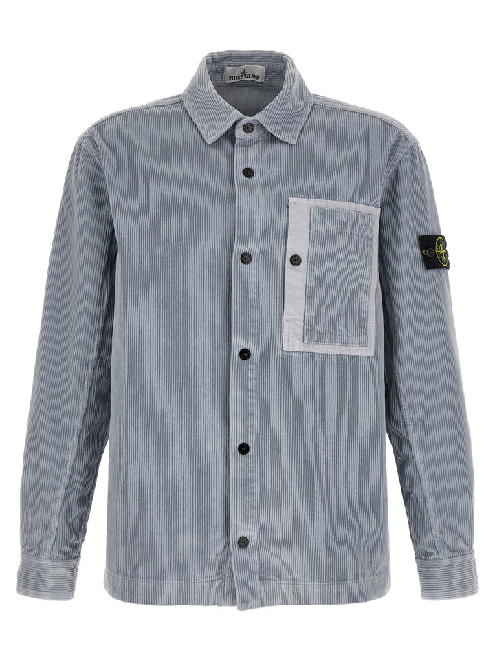Stone Island 1200016 Shirt and Blouse - Gray | 99ca02294cf62d050da71b1a932fa33db3ca3f64