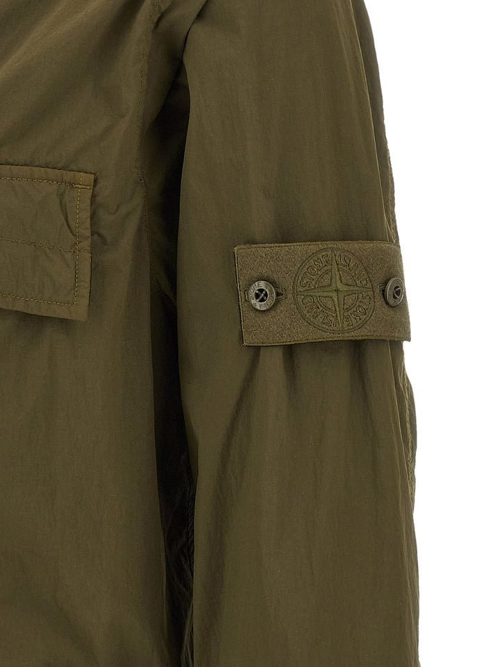 Stone Island Badge Stone Island Ghost Shirt and Blouse - Green | fb5d33b4fc963823a4c1f4a8249af95acfca656a