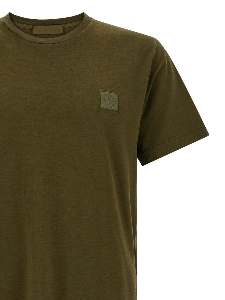Stone Island Badge Stone Island Ghost T-shirt - Green | 21cdcfe7e44353f73291af38761b1072eda43754
