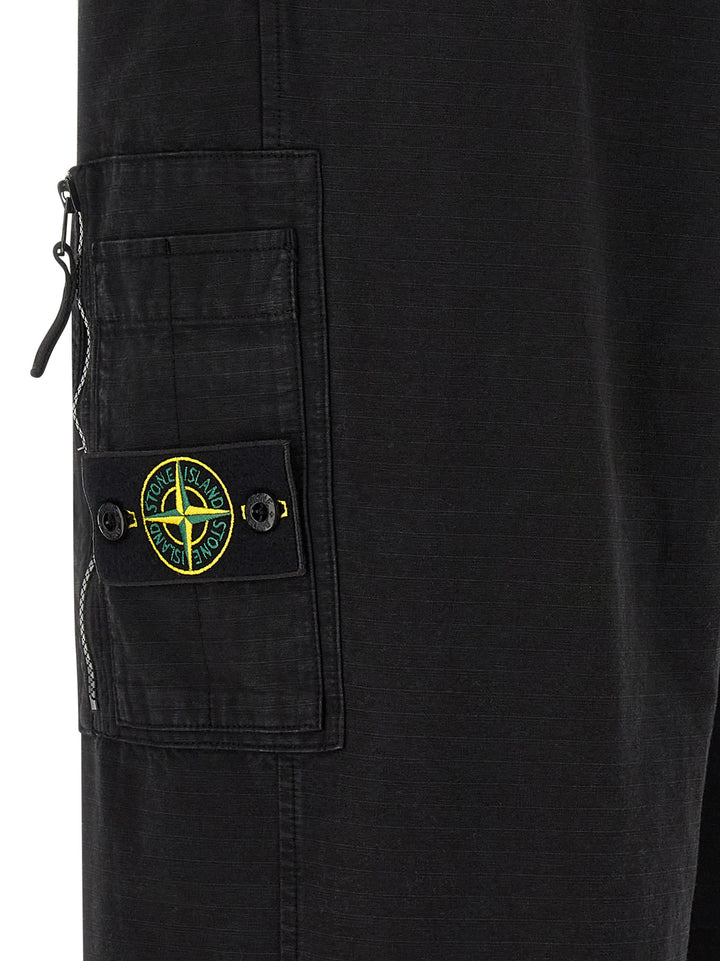 Stone Island 3100015 Pants - Black | 98429d73ed5f22ed440737b3a1be95b3b84a11ee