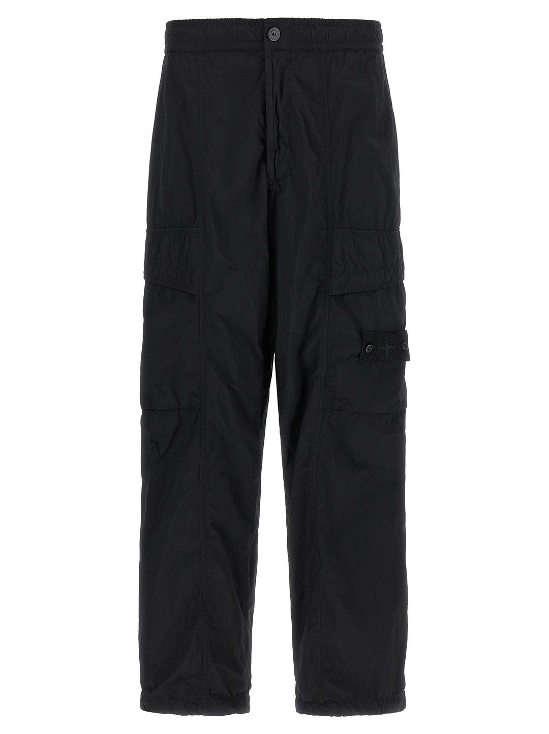 Stone Island Badge Stone Island Ghost Pants - Black | fd025c393d81016ff4a2decfcdee9967ffd67a75