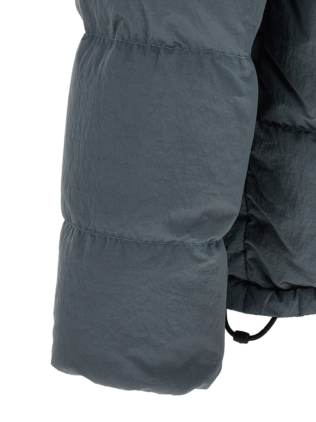 Stone Island Crumpled Effect Down Jacket Puffer Jackets - Gray | bf5019a7bdf9b1e9208b0362c974fc211db7247a