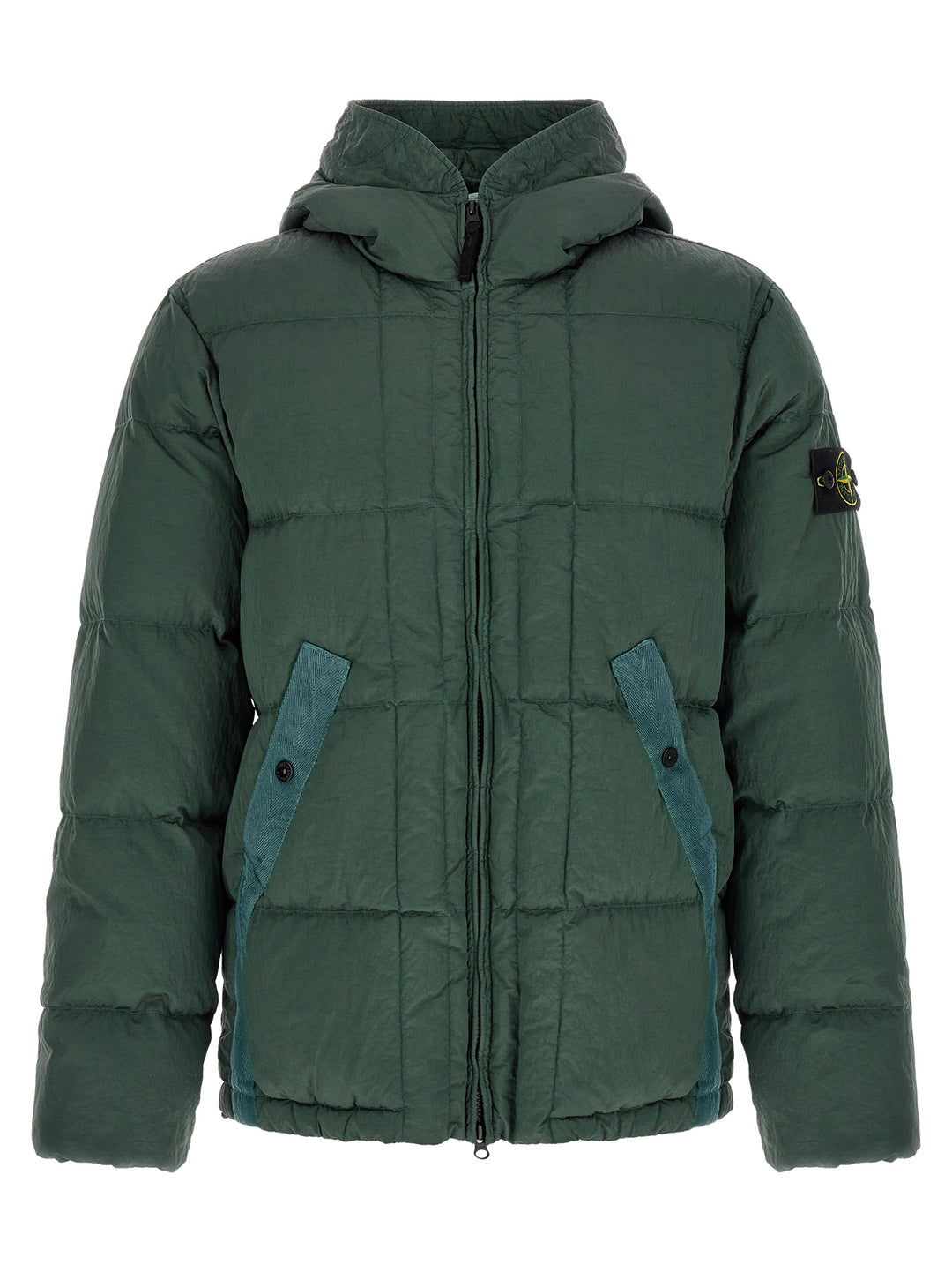 Stone Island 4100019 Puffer Jackets - Green | 47335f74ae11f292b97e7578d5d0fd371ea5db4e